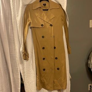 Long brown tan coat
